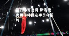 开云体育官网-斯洛伐克男子体操选手勇夺铜牌