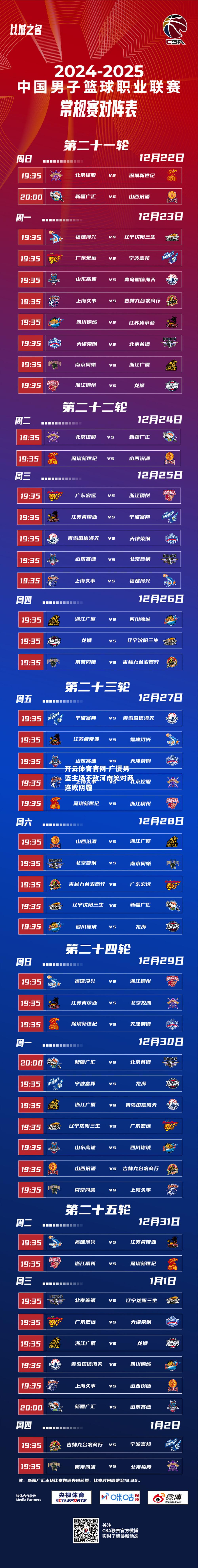广厦男篮主场不敌河南笑对两连败阴霾